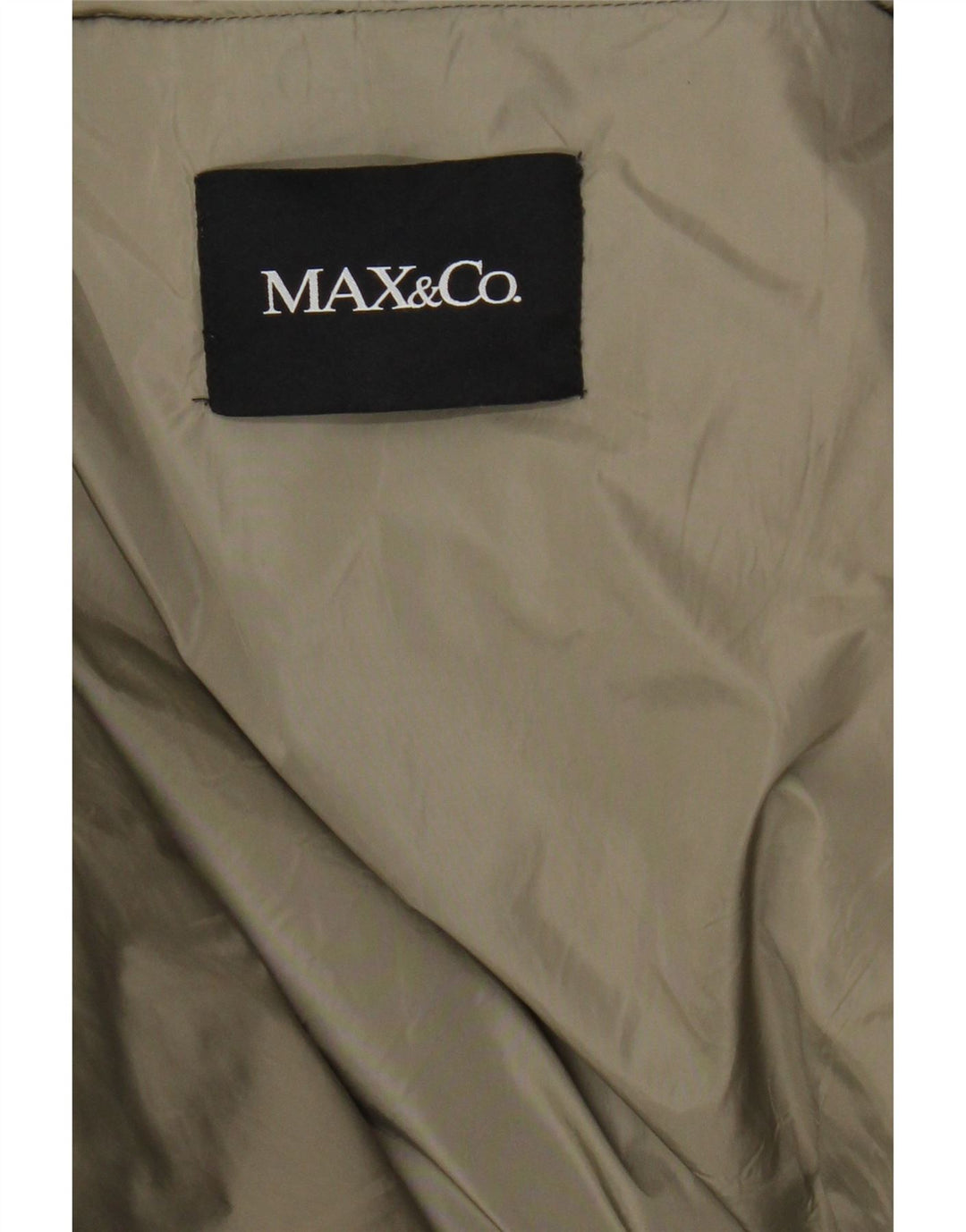 Giacca imbottita da donna Max & Co. UK 12 media kaki