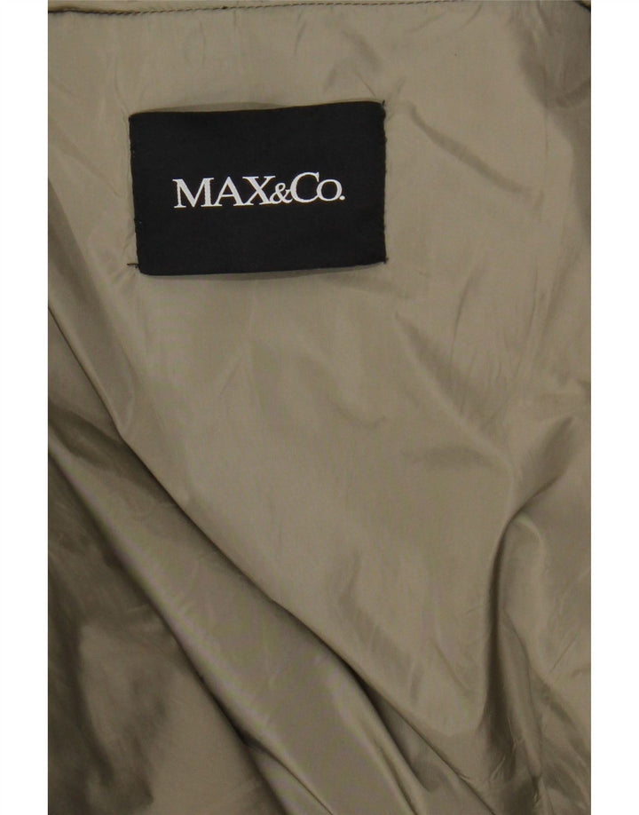 Giacca imbottita da donna Max & Co. UK 12 media kaki