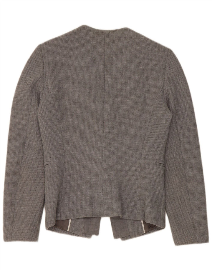 Giacca blazer a 1 bottone da donna Max & Co. UK 6 XS poliestere grigio