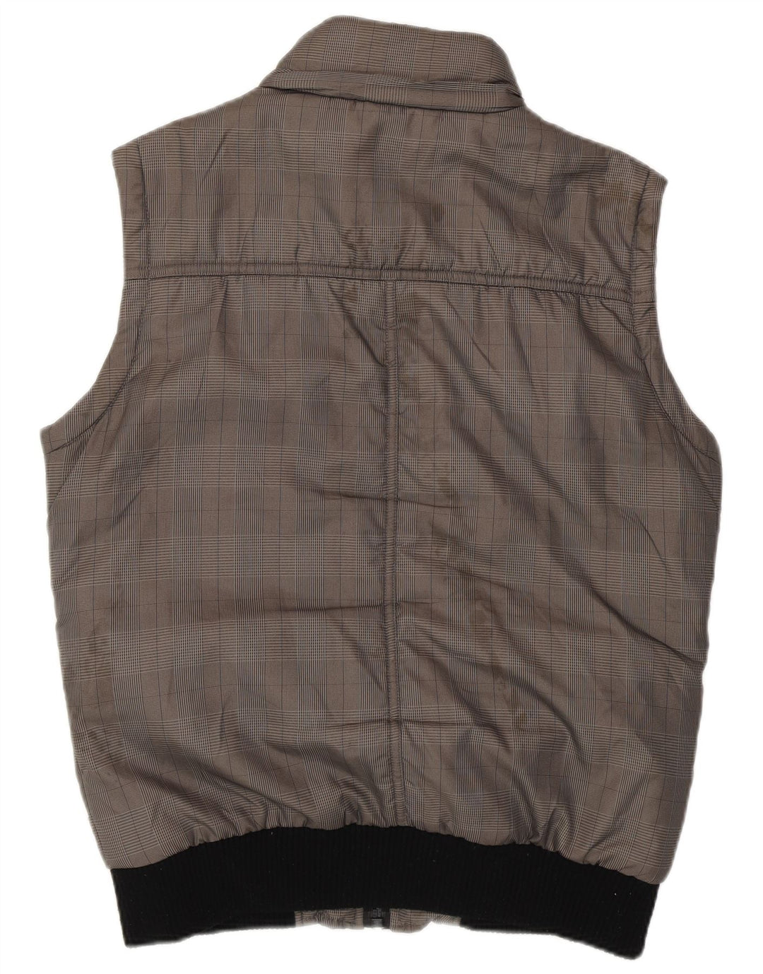 JACK & JONES Gilet da uomo UK 40 grande grigio a quadri