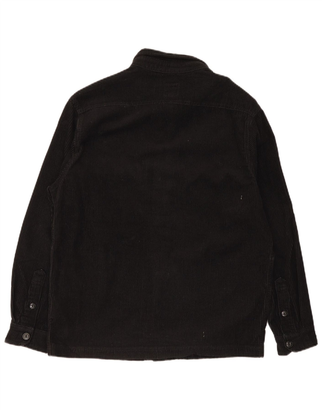 Giacca da uomo in velluto a coste Lee UK 36 piccola in cotone nero