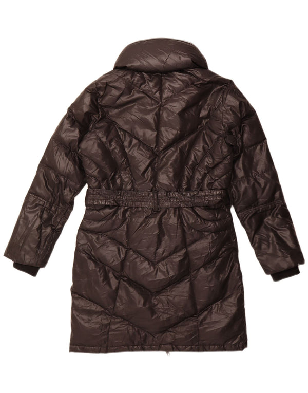 Cappotto imbottito da donna Bomboogie UK 16 grande poliestere nero