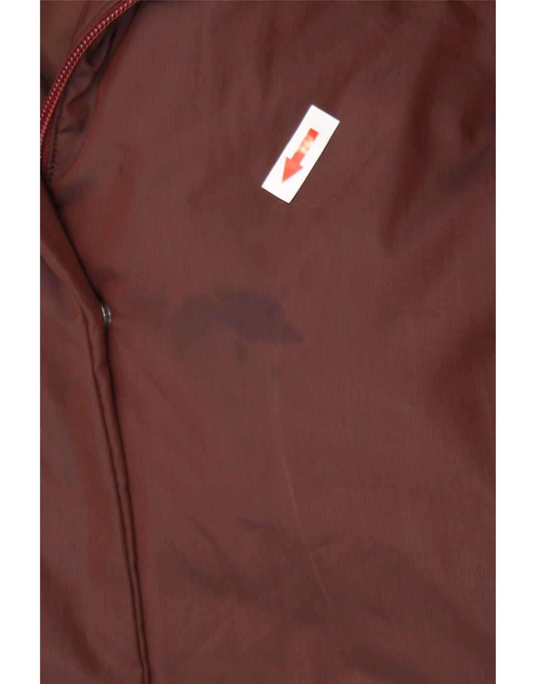 Cappotto Donna Trussardi con Cappuccio IT 46 Large Bordeaux Poliestere