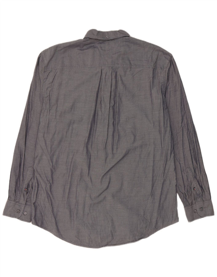 Camicia da uomo Tommy Hilfiger XL in cotone blu navy