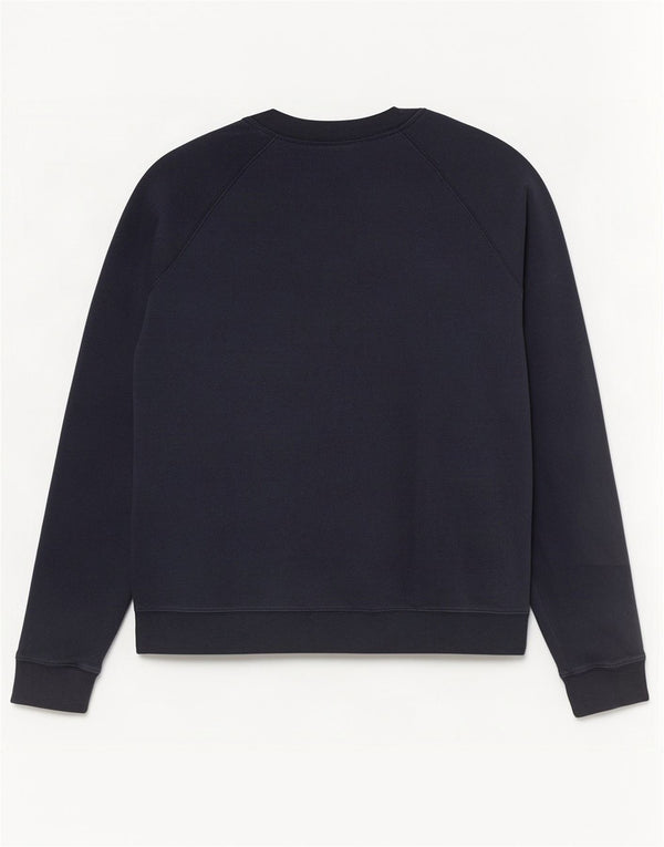 Felpa da donna Jack Wills UK 14 Large in cotone blu navy