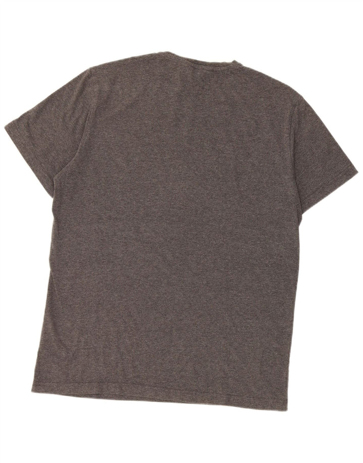 T-shirt grafica da uomo Penguin Top grigio medio