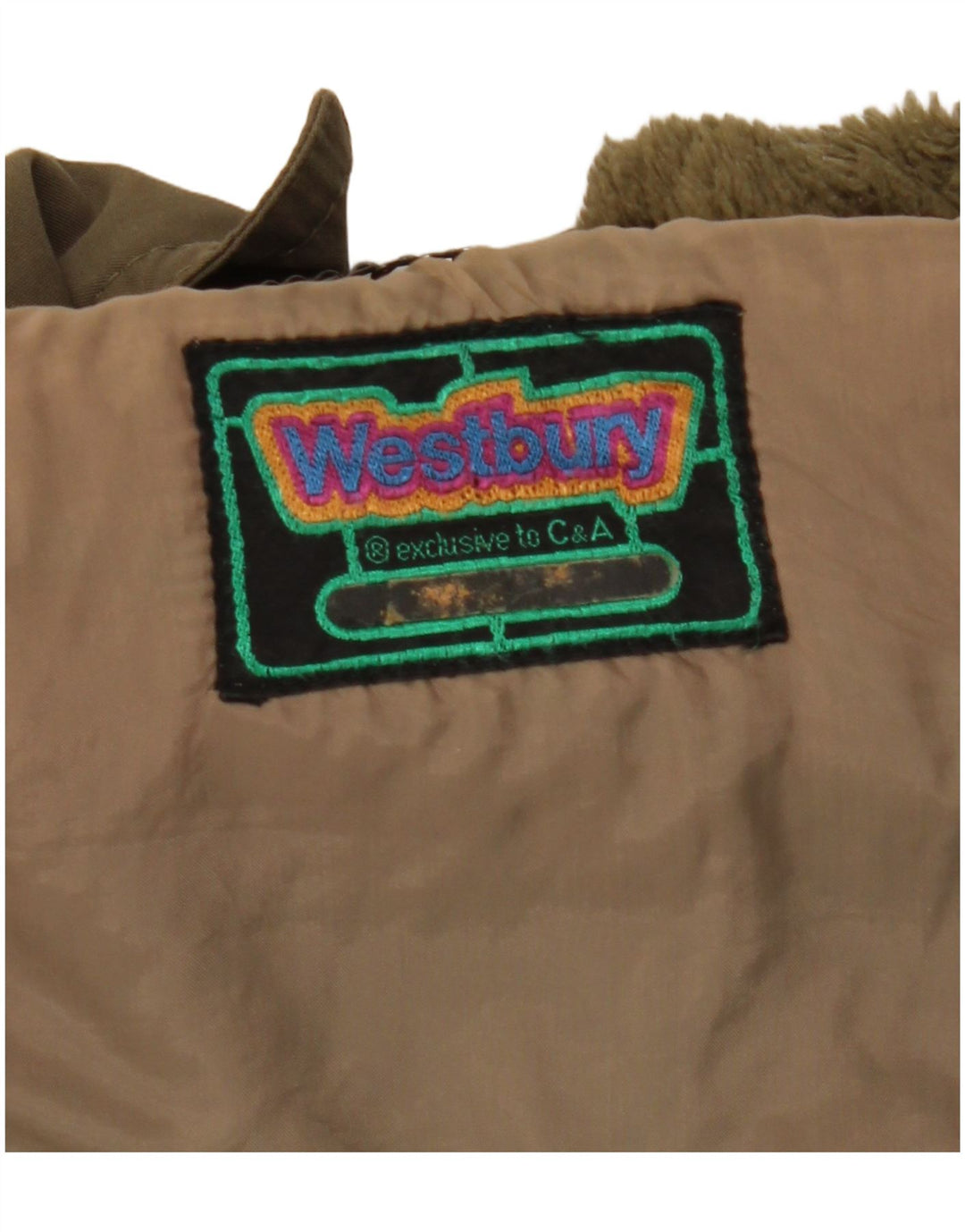 WESTBURY Giacca parka Sherpa da uomo con cappuccio EU 48 Acrilico kaki medio