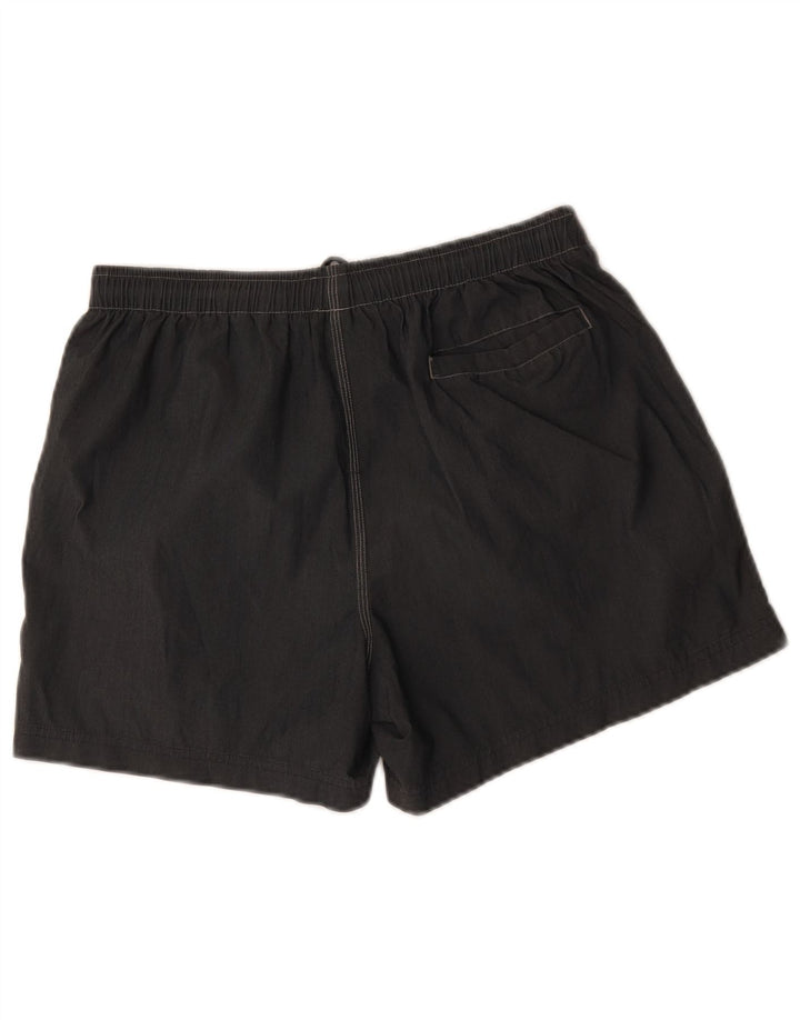 Pantaloncini da bagno da uomo Champion grandi grigi