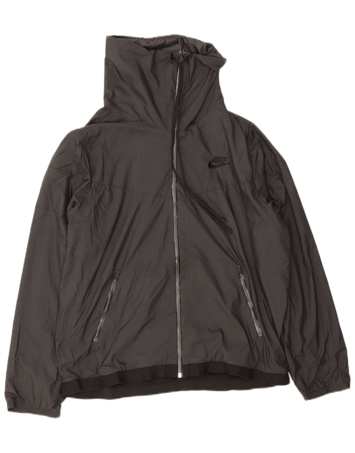 Giacca da tuta da uomo Nike UK 39/41 Medium Nero Poliestere