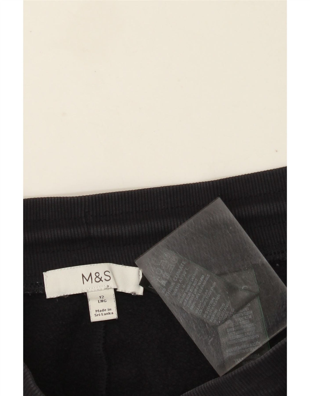 Pantaloni da tuta da donna Marks & Spencer Joggers UK 12 Medium Blu Navy
