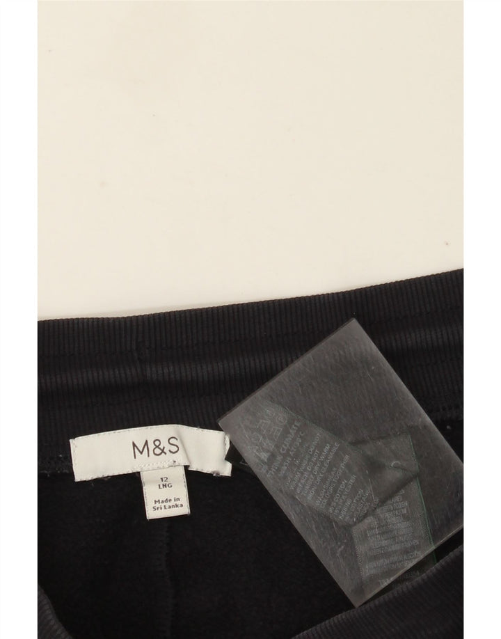 Pantaloni da tuta da donna Marks & Spencer Joggers UK 12 Medium Blu Navy