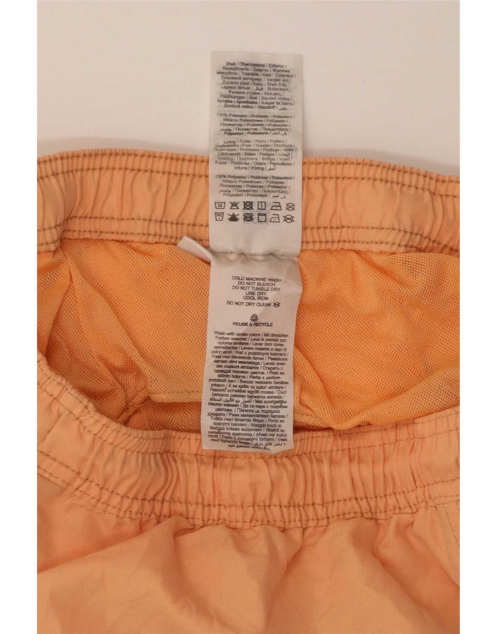 Pantaloncini da bagno grafici da uomo Jack & Jones in poliestere arancione medio