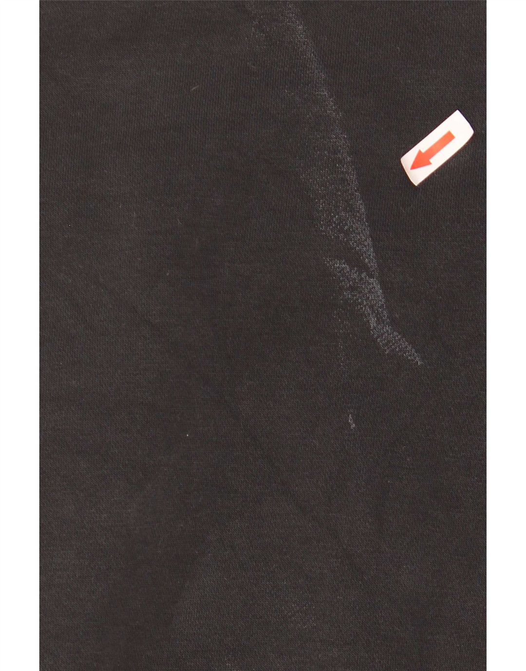 Felpa con cappuccio e zip Nike da uomo piccola in cotone nero
