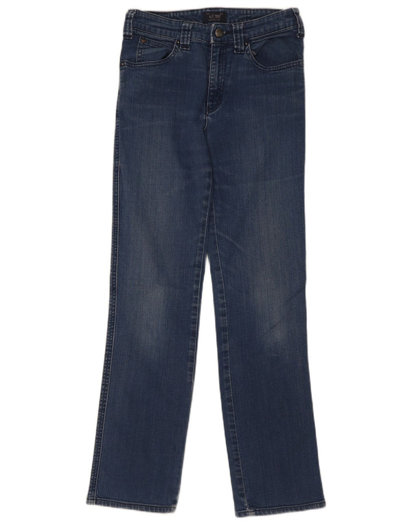 Jeans dritti da donna Armani W27 L27 Blu