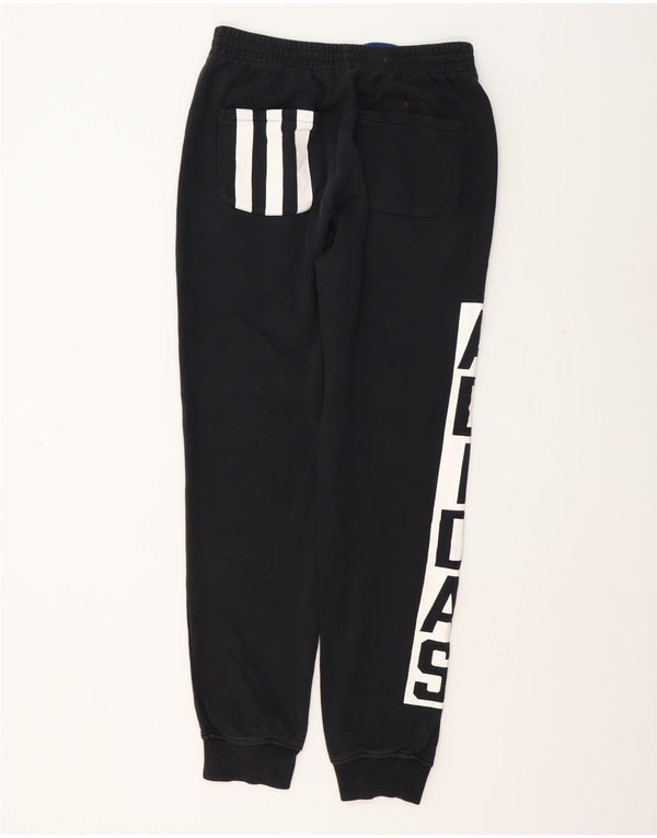 Pantaloni da tuta grafica da uomo Adidas Joggers Medium Black Colourblock