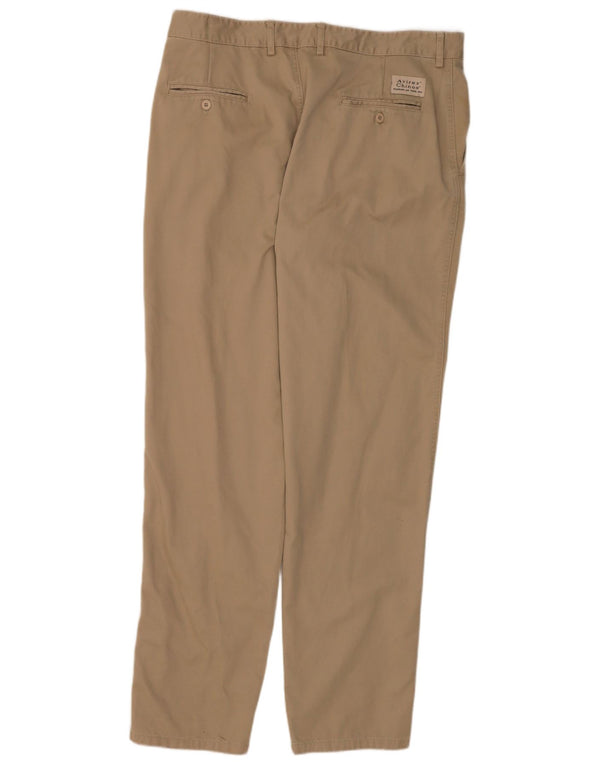 Pantaloni chino affusolati da uomo Avirex W38 L35 cotone beige