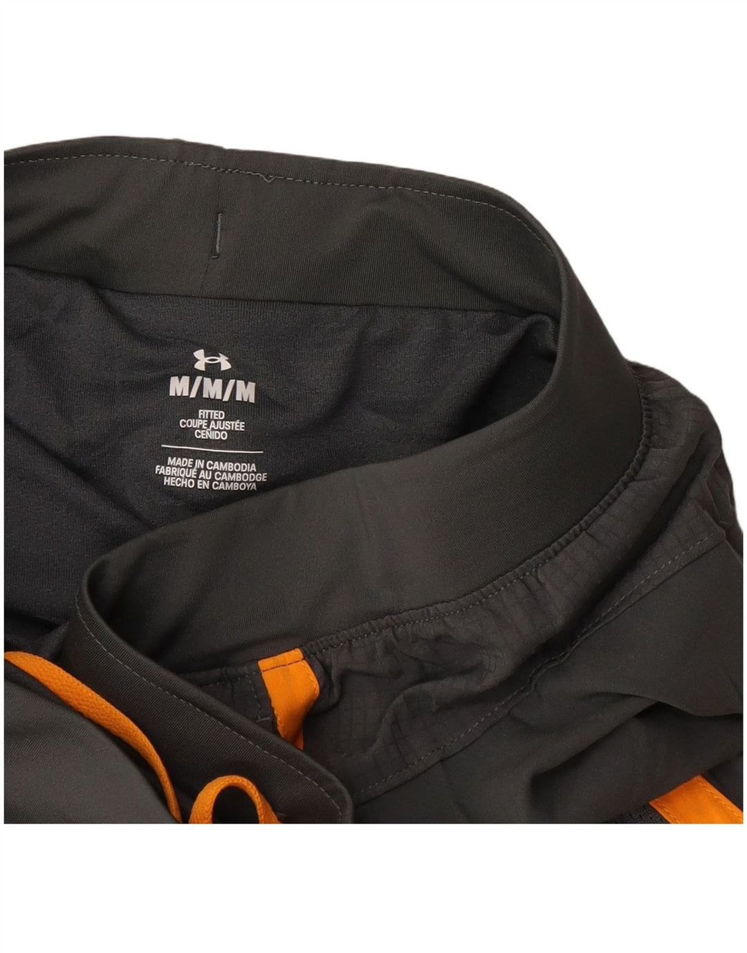 Pantaloncini sportivi grafici da uomo Under Armour grigio medio