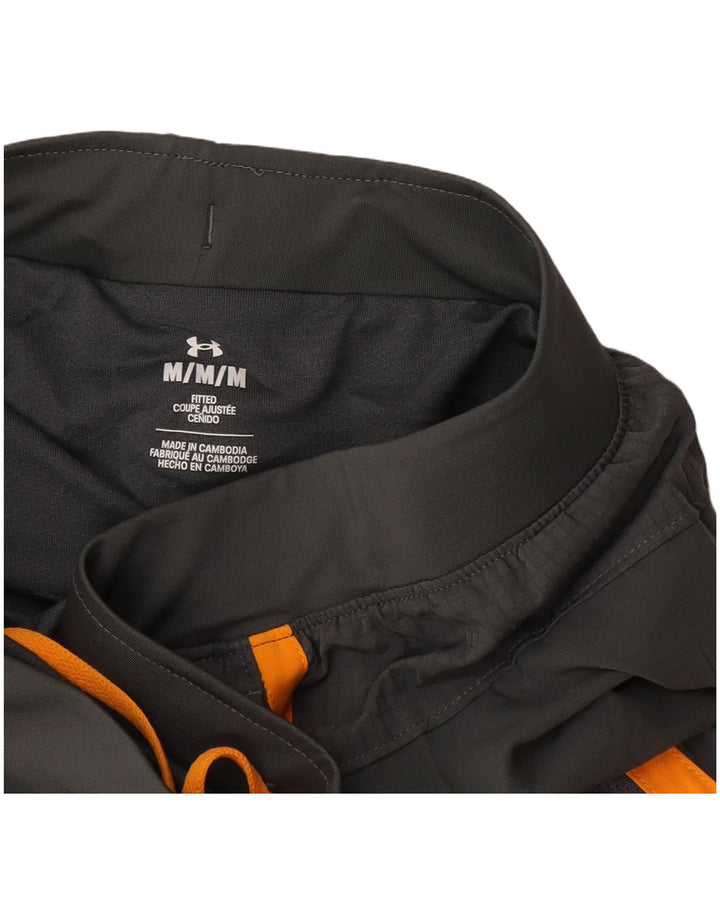 Pantaloncini sportivi grafici da uomo Under Armour grigio medio