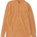 CAMP DAVID Camicia da uomo in cotone a quadri arancione medio