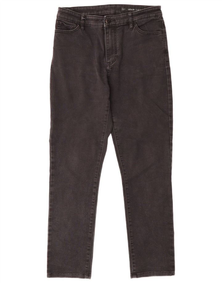 Jeans slim da donna Armani Jeans W30 L28 cotone nero