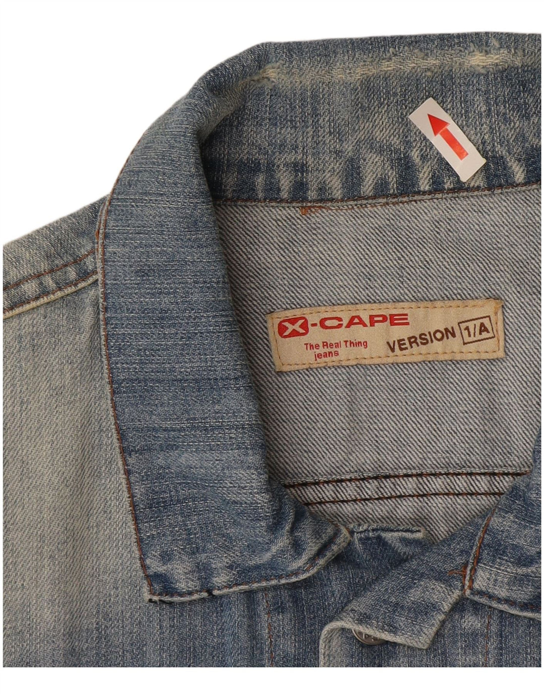 Giacca di jeans da donna X-Cape UK 18 XL Cotone blu