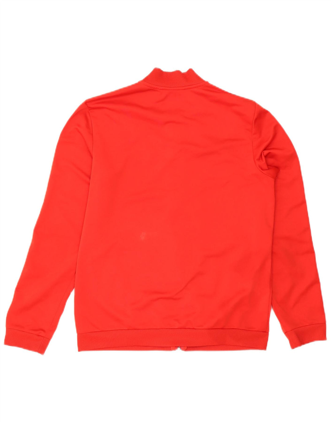 Giacca da ginnastica Adidas Primegreen da donna UK 12/14 Poliestere rosso medio