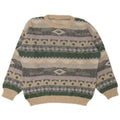 Maglione vintage da uomo girocollo IT 48/50 medio multicolore