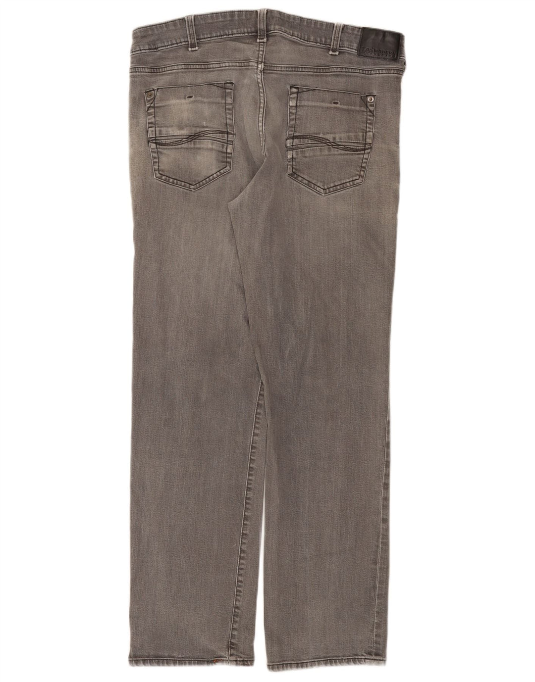 Jeans dritti da uomo Lee Modern Series W36 L32 in cotone grigio