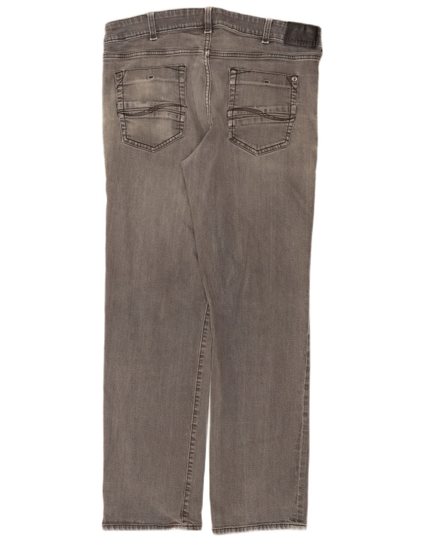 Jeans dritti da uomo Lee Modern Series W36 L32 in cotone grigio