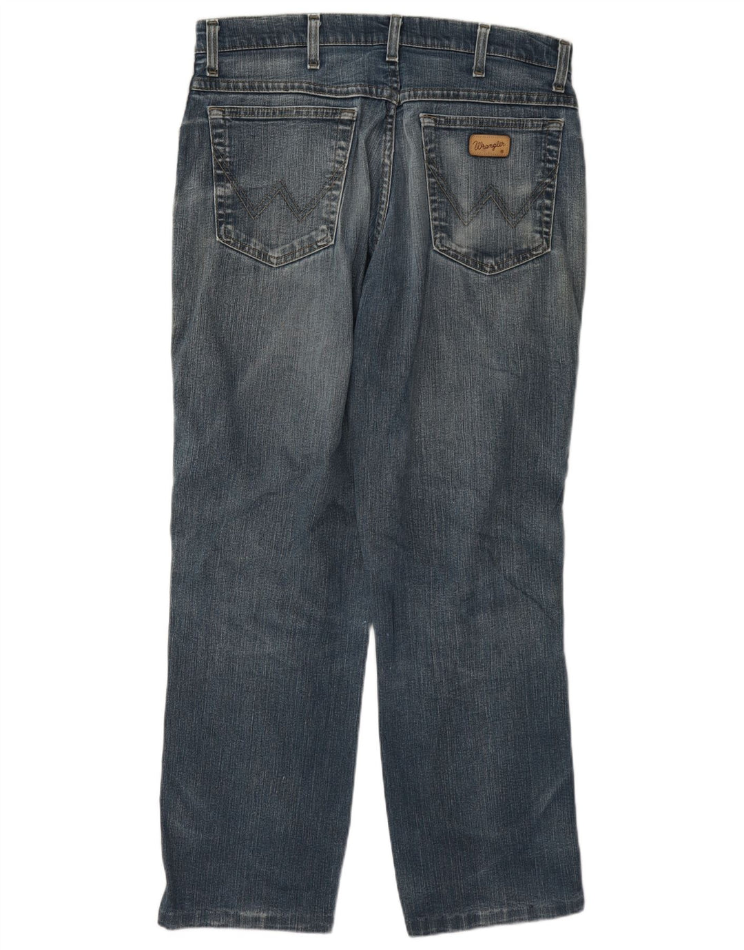 Jeans dritti elasticizzati Texas da uomo Wrangler W33 L30 cotone blu