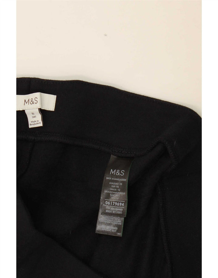 Leggings da donna Marks & Spencer UK 16 Large Poliestere blu navy