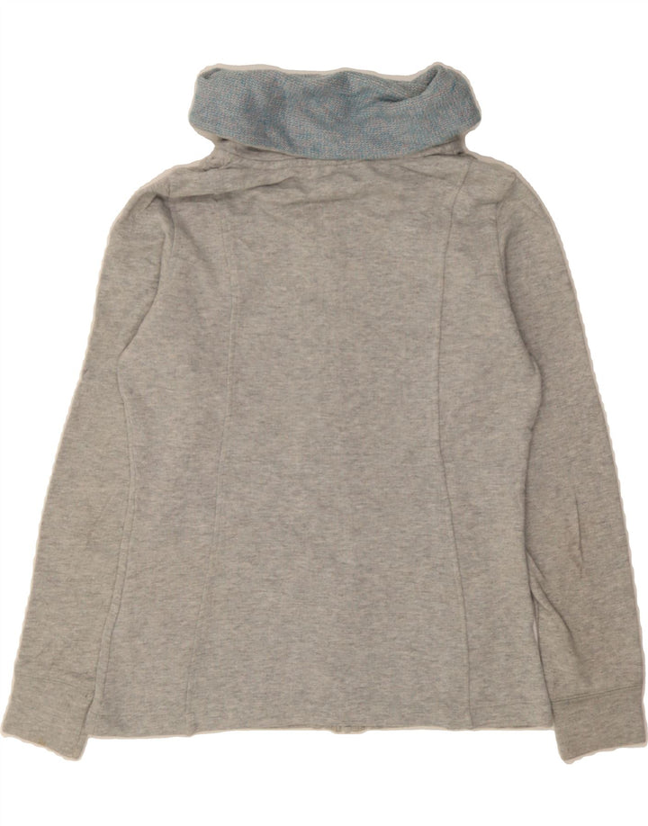 PUMA Womens Tracksuit Top Jacket UK 12 Medium  Grey Cotton Vintage Puma and Second-Hand Puma from Messina Hembry 