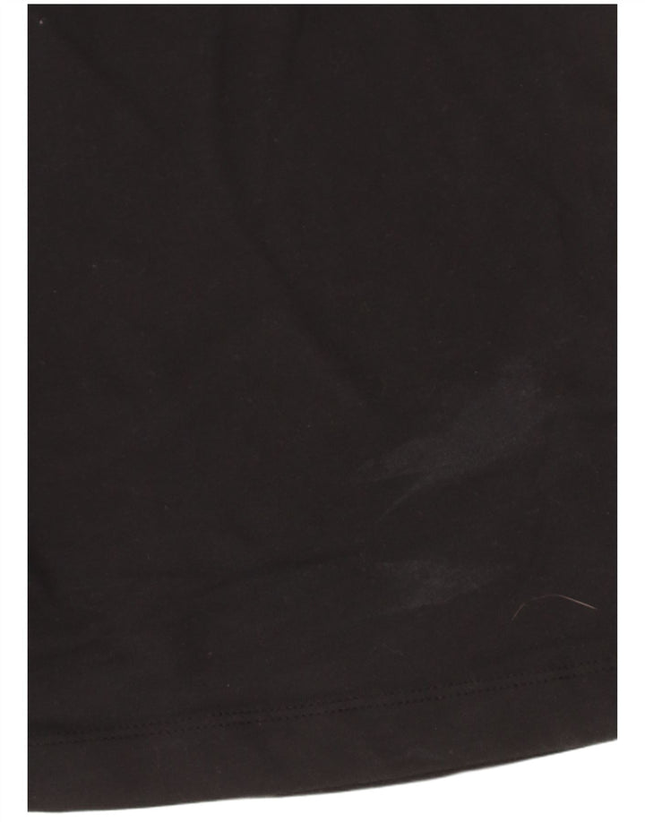 T-shirt Nike Dri Fit da uomo in cotone medio nero