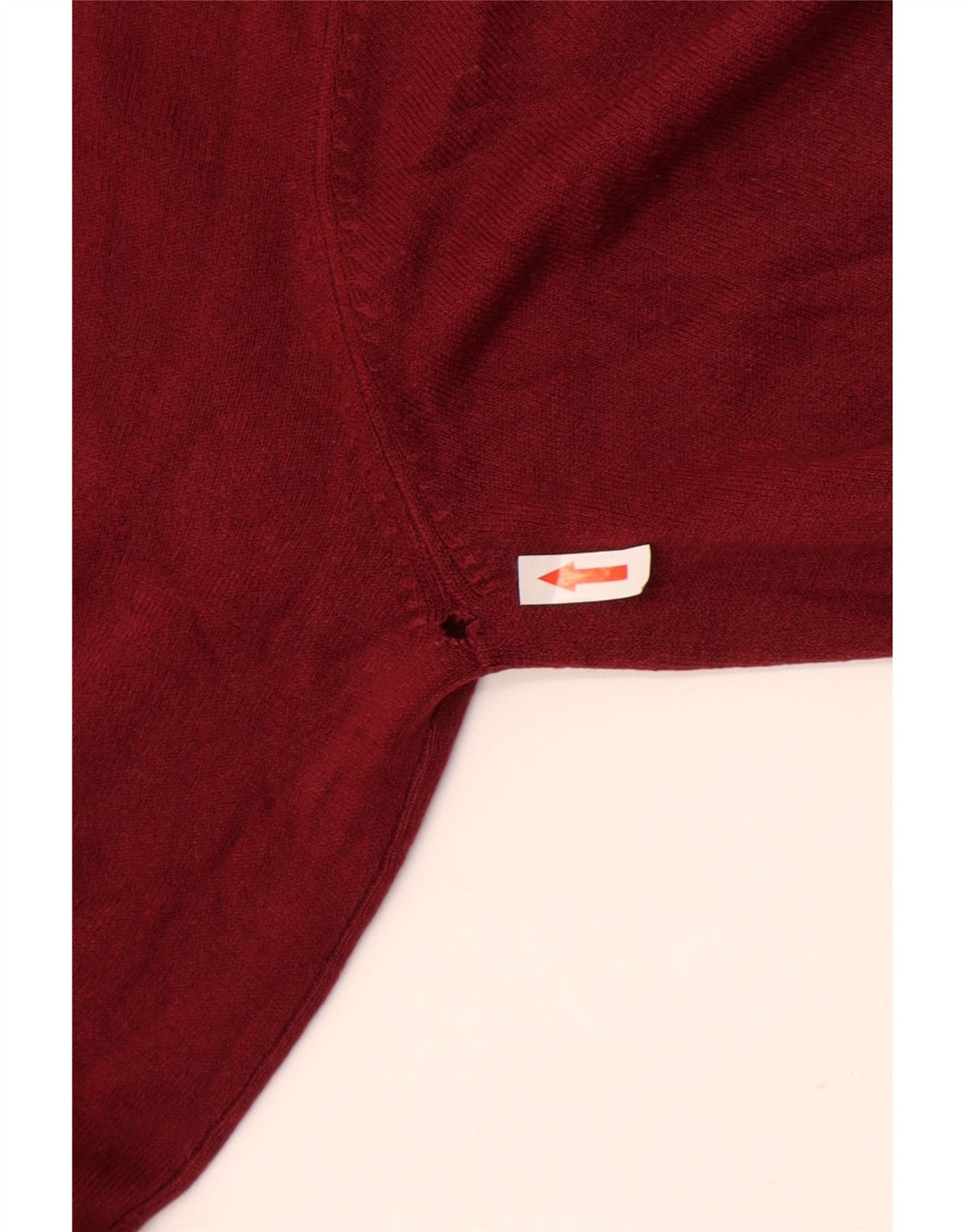 Maglione da uomo con scollo a V Marks & Spencer grande acrilico rosso