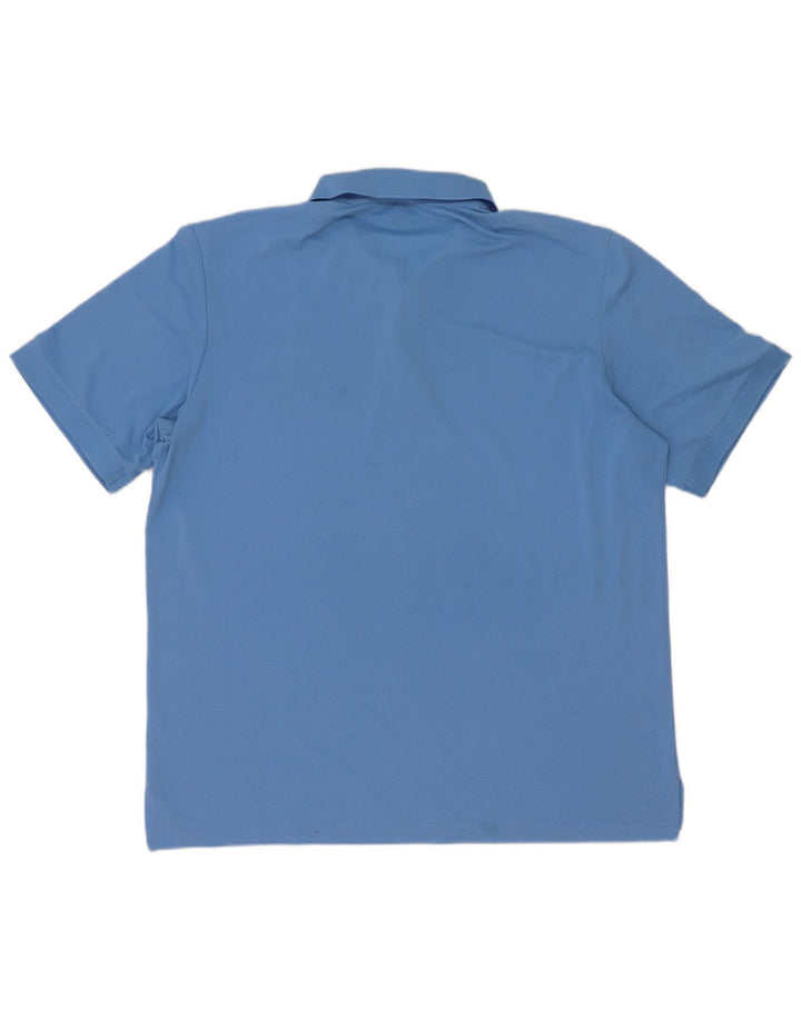 Polo Adidas da uomo grande blu