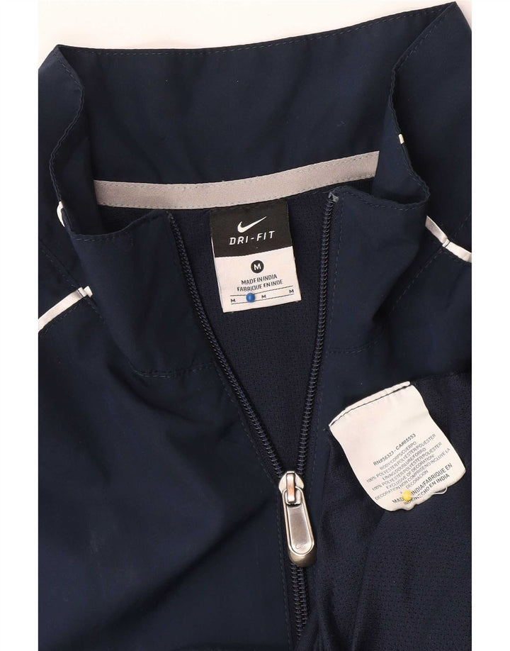 Giacca da tuta Nike Dri Fit da uomo, media, in poliestere blu navy