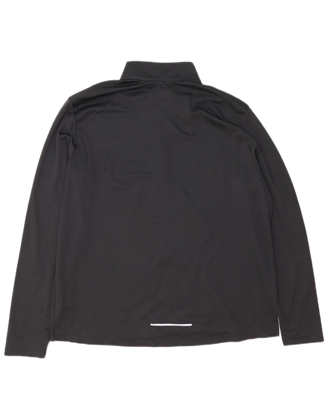 Maglia da tuta pullover con zip e collo Nike Dri Fit da uomo 2XL poliestere nero
