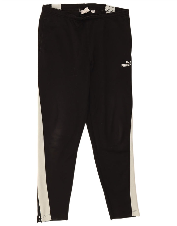 Pantaloni da tuta da uomo Puma Medium Black Colourblock