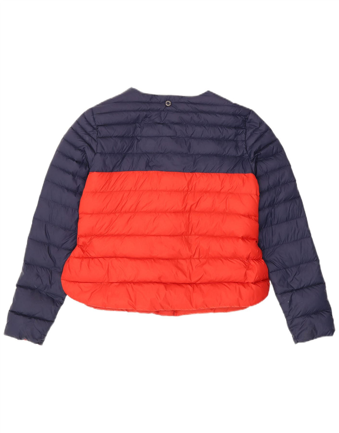 Giacca imbottita da donna Armani Jeans IT 44 Colorblock blu navy medio