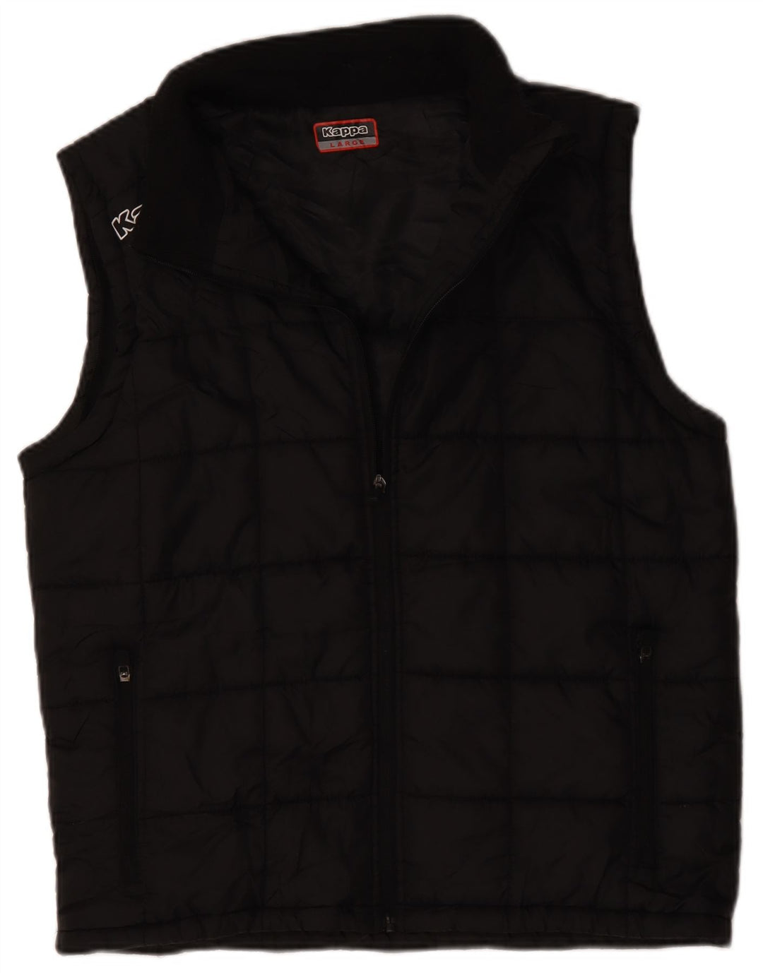 Gilet imbottito da uomo Kappa UK 40 grande poliestere nero