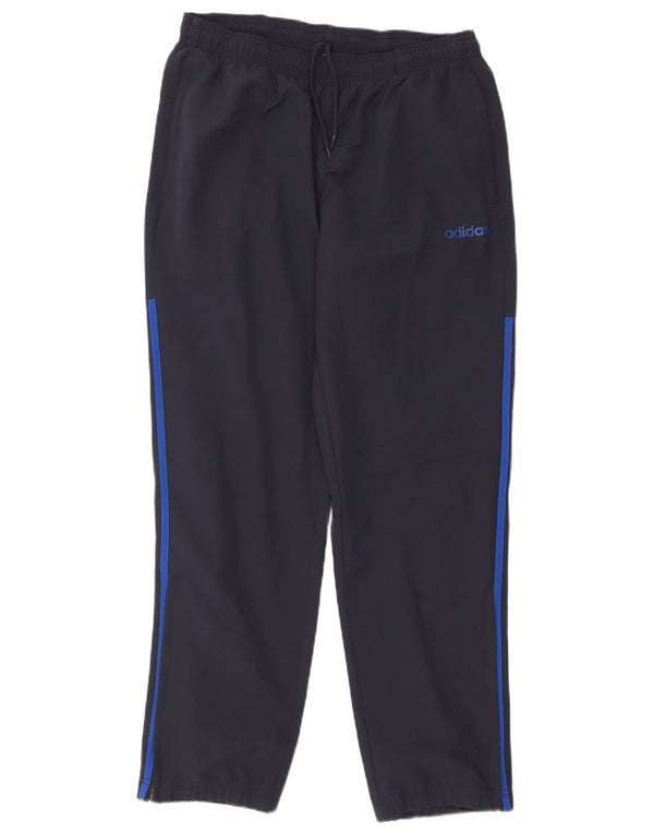 Adidas Pantaloni da tuta da uomo Joggers Large Blu Navy Poliestere