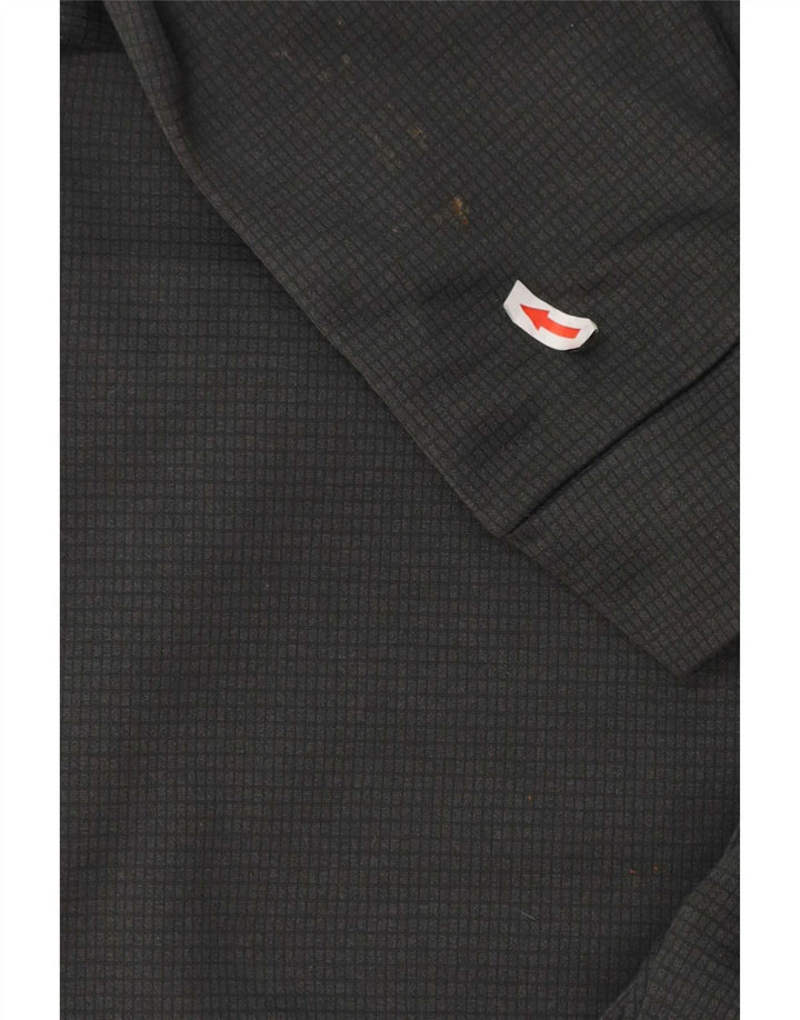 Felpa con cappuccio grafica da uomo The North Face grande poliestere grigio