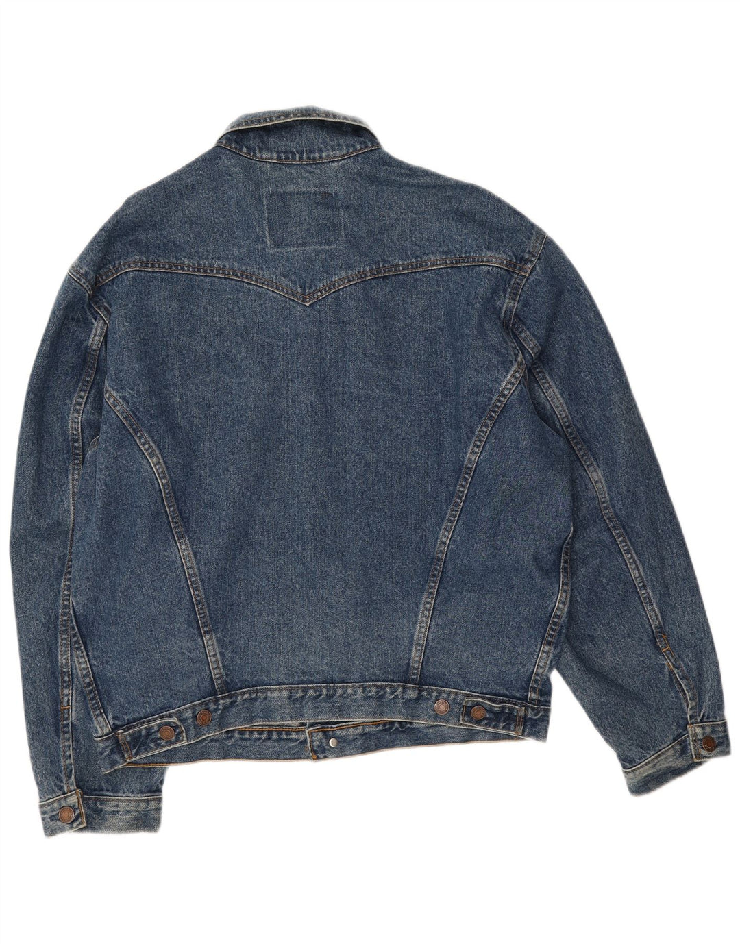 Giacca di jeans da uomo Levi's UK 38 Cotone blu medio