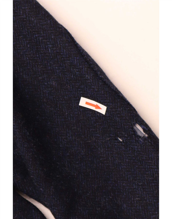 Giacca blazer a 2 bottoni da uomo Marks & Spencer UK 48 2XL Lana blu navy