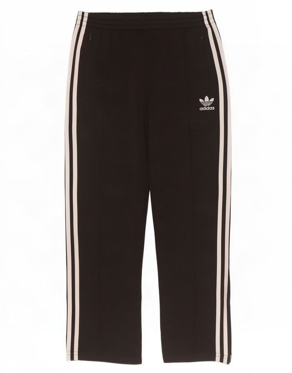 Adidas Womens Tracksuit Trousers UK 10 Small Black Polyester