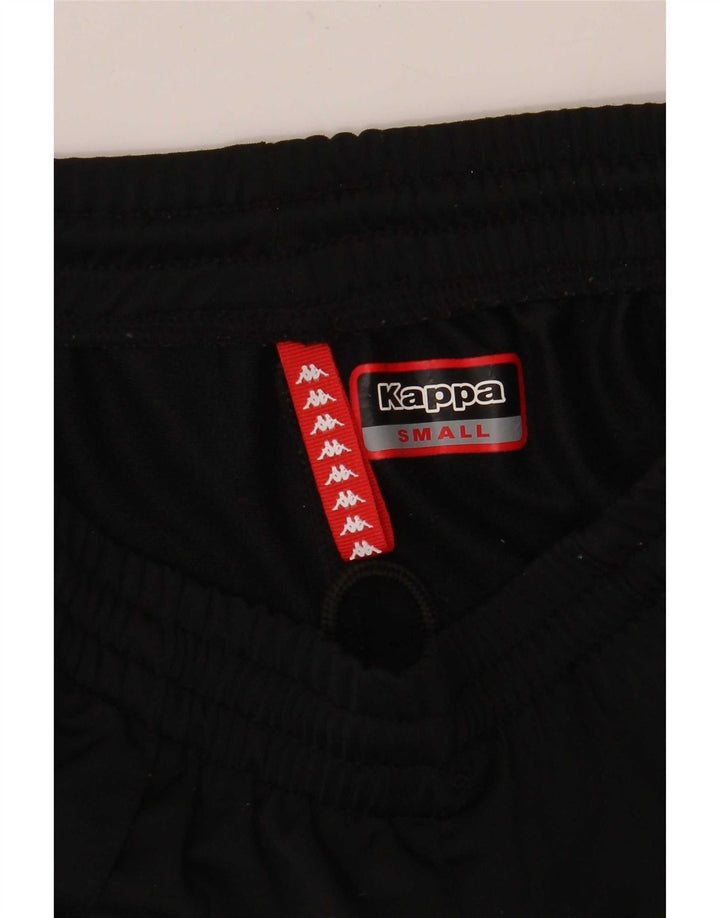 Pantaloni da tuta con grafica Kappa da uomo piccoli neri