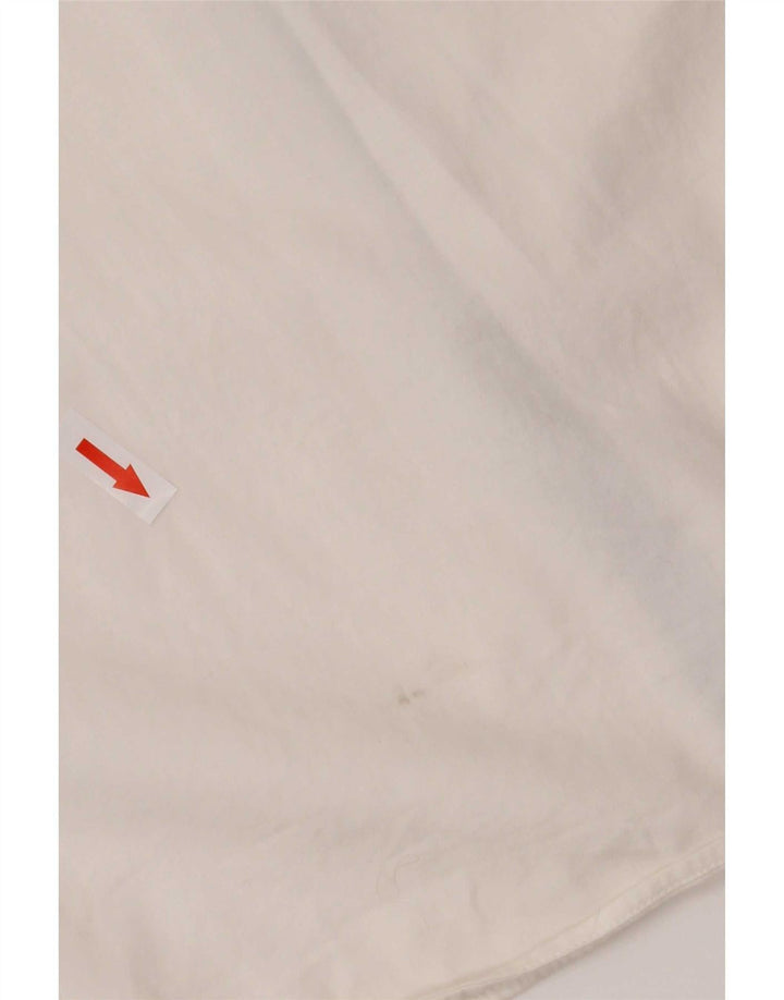 Camicia da uomo Ted Baker taglia 5 XL cotone bianco