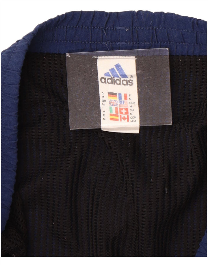 Pantaloncini sportivi da uomo ADIDAS medio blu navy in poliestere