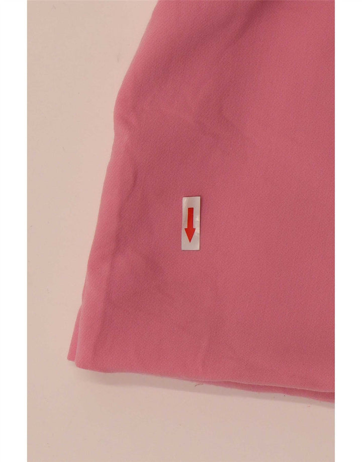 Pantaloncini casual a vita alta da donna Zara medi W28 rosa poliestere