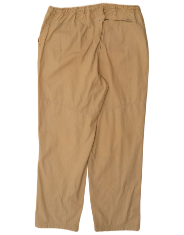 Pantaloni chino dritti da uomo Adidas W40 L32 in cotone beige